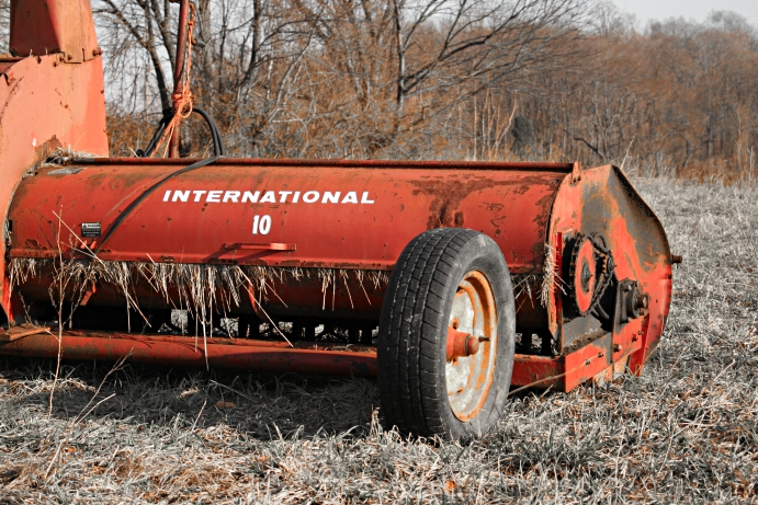 Farm equipment.